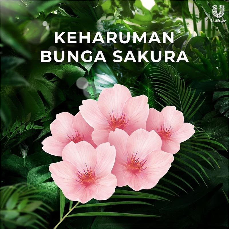 Sabun Mandi Cair Botanicals Sakura Bloom Pouch 800ml