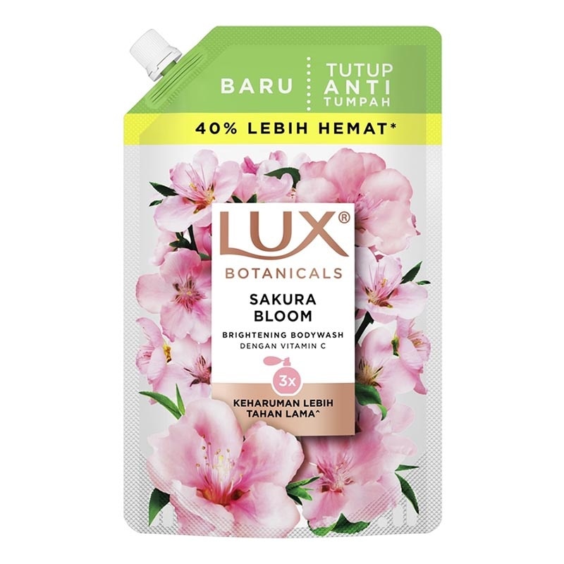 Sabun Mandi Cair Botanicals Sakura Bloom Pouch 800ml