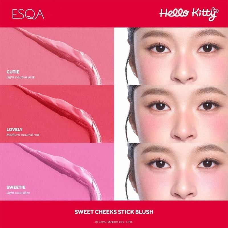 Hello Kitty Sweet Cheeks Stick Blush Lovely