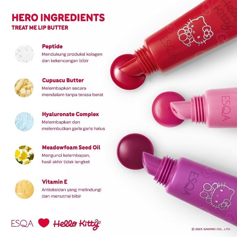Hello Kitty Treat Me Lip Butter Heart