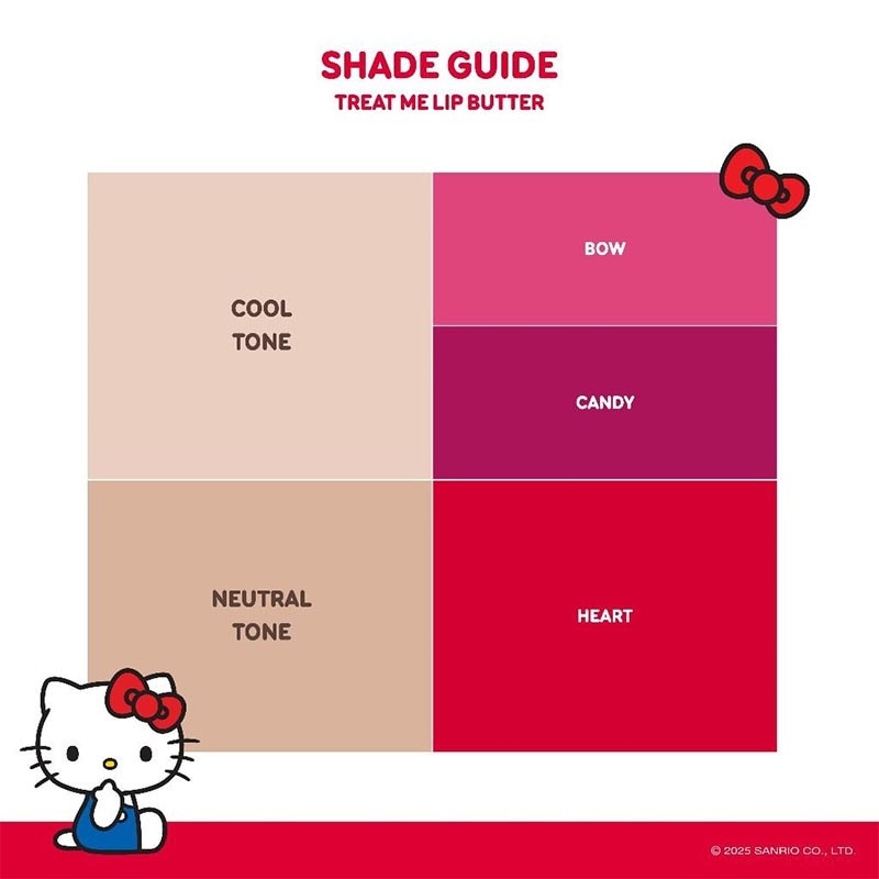 Hello Kitty Treat Me Lip Butter Heart