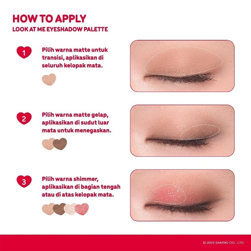 Hello Kitty Look at Me Eyeshadow Palette