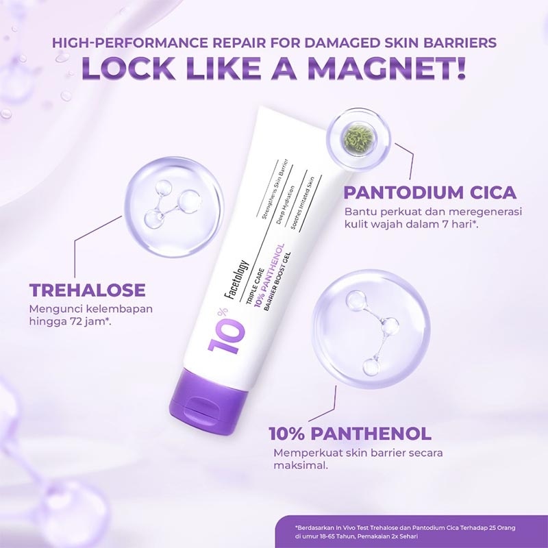 Triple Care 10% Panthenol Barrier Boost Gel 40g