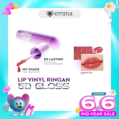 EMINA - Glosszilla Lightweight Lip Jelly Vinly 02 Tangerine Check 3 g