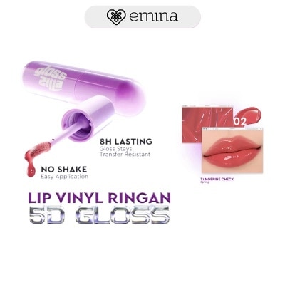 EMINA - Glosszilla Lightweight Lip Jelly Vinly 02 Tangerine Check 3 g