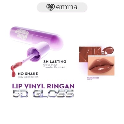 EMINA - Glosszilla Lightweight Lip Jelly Vinly 04 Giving Mocca 3 g