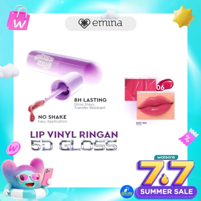 EMINA - Glosszilla Lightweight Lip Jelly Vinly 06 Rosy Era 3 g