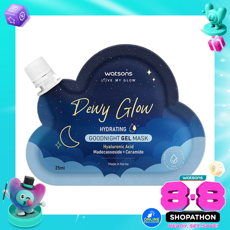 W DEWY GLOW HYDR G/NGHT GEL MASK 25ML image