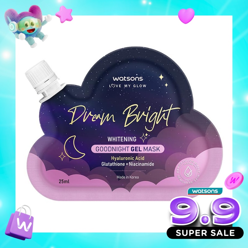 W DREAM BRGT WHTE G/NGHT GEL MASK 25ML image