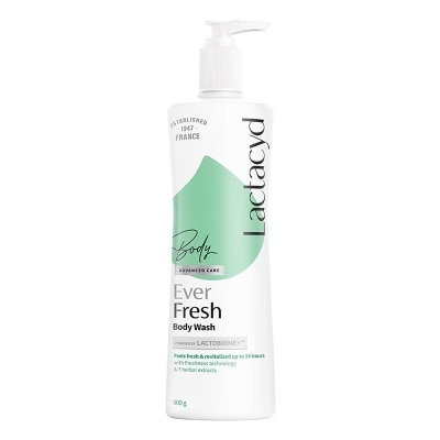 LACTACYD Body Wash Ever Fresh 500ml
