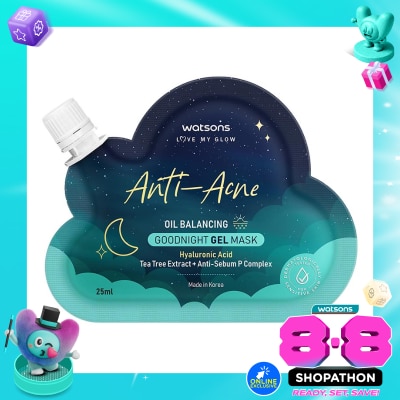 WATSONS - W A/ACNE OIL BLNC G/NGHT GEL MASK 25ML image