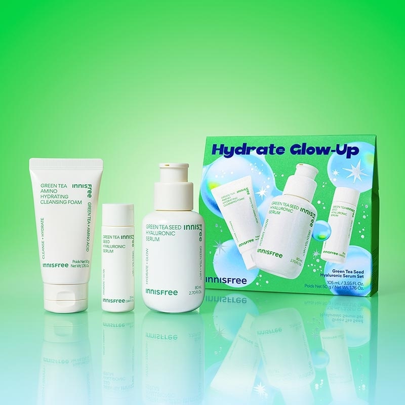 Holiday - Green Tea Seed Hyaluronic Serum Set