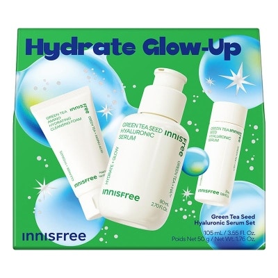 INNISFREE Holiday - Green Tea Seed Hyaluronic Serum Set