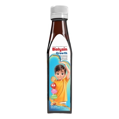 BIOLYSIN Growth Orange Syrup 250 ml
