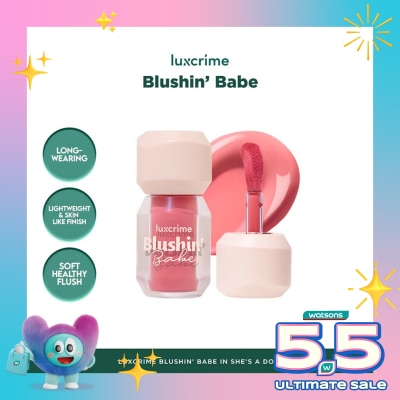 LUXCRIME - Blushin’ Babe Liquid Blush She’s a Doll 4.5g