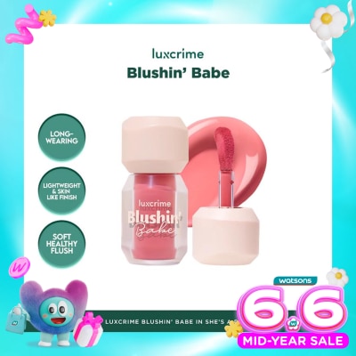 LUXCRIME - Blushin’ Babe Liquid Blush She’s a Doll 4.5g