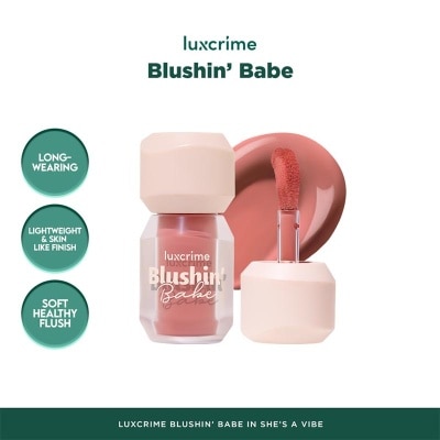 LUXCRIME Blushin’ Babe Liquid Blush She’s a Vibe 4.5g