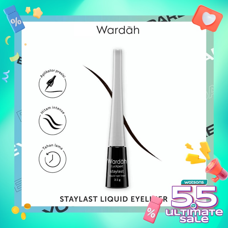 WARDAH Wardah EyeXpert Staylast Liquid Eyeliner