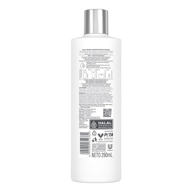 Shampoo Biotin Hairfall Control 290ml