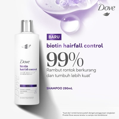 DOVE - Shampoo Biotin Hairfall Control 290ml