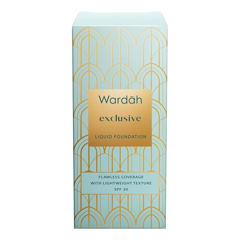 Wardah Exclusive Liquid Foundation 01 Light Beige 20ml