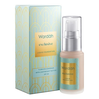 WARDAH Wardah Exclusive Liquid Foundation 03 Sandy Beige 20ml