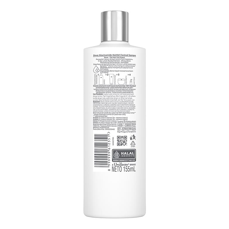 Shampoo Niacinamide Hairfall Control 155ml