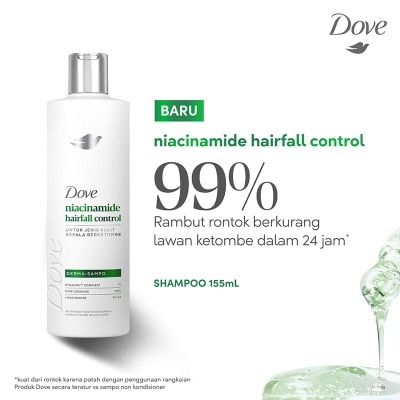 DOVE - Shampoo Niacinamide Hairfall Control 155ml