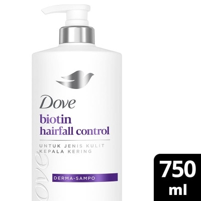 DOVE Shampoo Biotin Hairfall Control 750ml