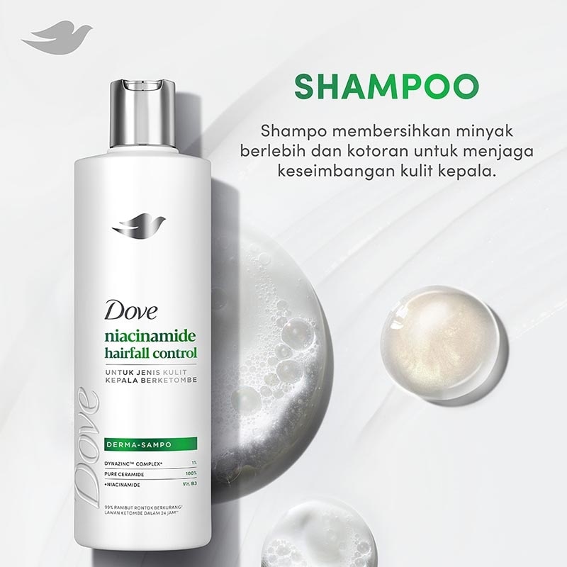 Shampoo Niacinamide Hairfall Control 750ml