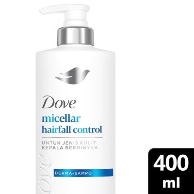DOVE Shampoo Micellar Hairfall Control 400ml