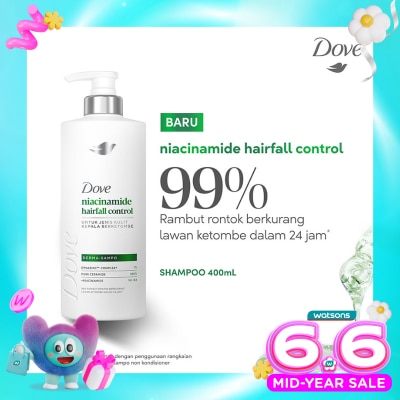 DOVE - Shampoo Niacinamide Hairfall Control 400ml