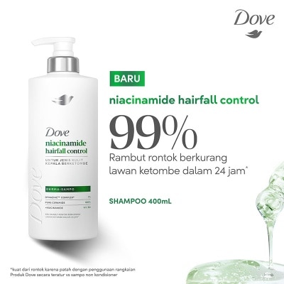 DOVE - Shampoo Niacinamide Hairfall Control 400ml