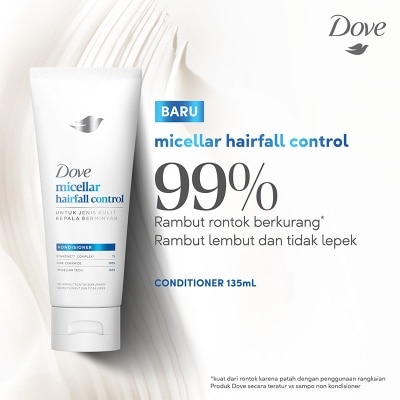 DOVE - Conditioner Micellar Hairfall Control 135ml