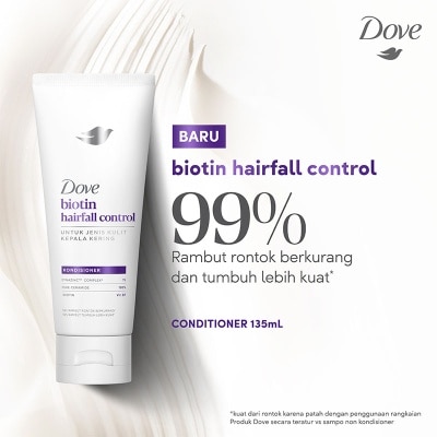DOVE - Conditioner Biotin Hairfall Control 135ml
