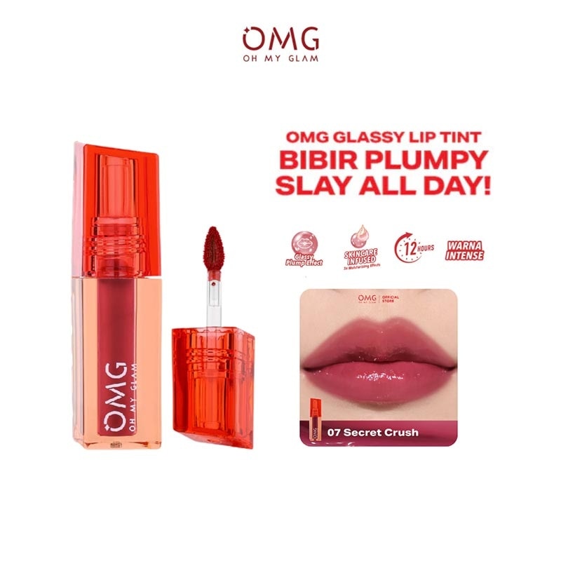 Oh My Glam Glassy Lip Tint 07 Secret Crush 2g