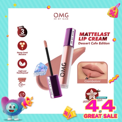 OMG - Oh My Glam Mattelast Lip Cream 28 Cromboloni 2.9g