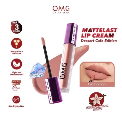 OMG Oh My Glam Mattelast Lip Cream 28 Cromboloni 2.9g