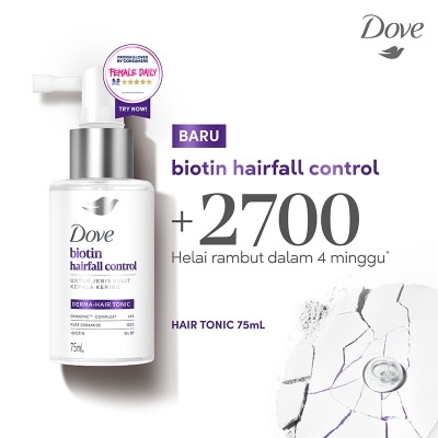 DOVE - Hair Tonic Biotin Hairfall Control 75ml