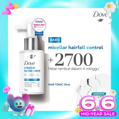 DOVE - Hair Tonic Micellar Hairfall Control 75ml