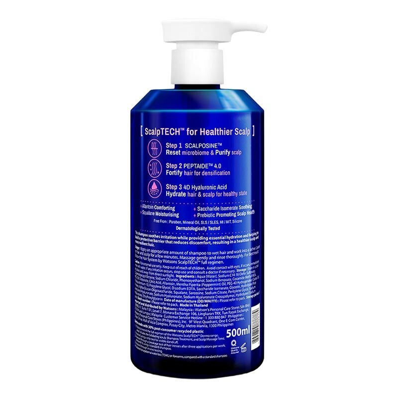 Scalptech Dermo Soothing Shampoo for Sensitive Scalp 500ml