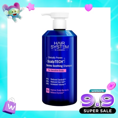 HAIR SYSTEM - Scalptech Dermo Soothing Shampoo for Sensitive Scalp 500ml image