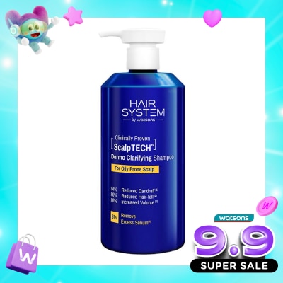 HAIR SYSTEM - Scalptech Dermo Clarifying Shampoo for Oily Prone Scalp 500ml image