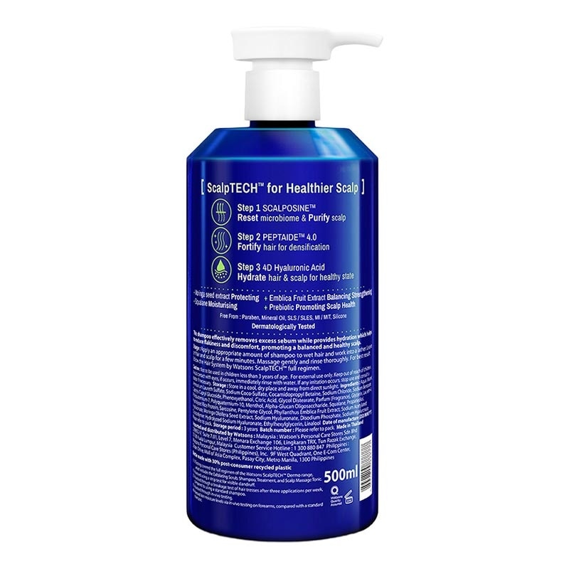 Scalptech Dermo Balancing Shampoo for Combination Scalp 500ml