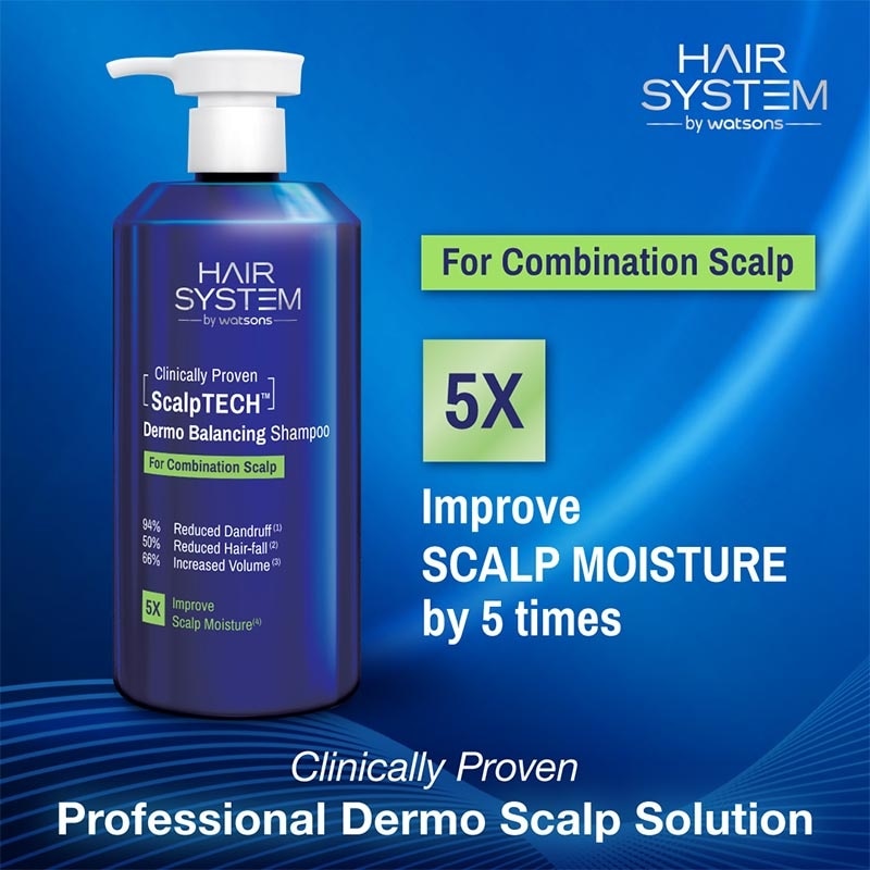 Scalptech Dermo Balancing Shampoo for Combination Scalp 500ml