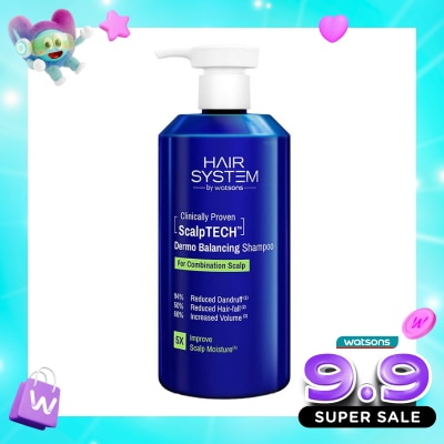 HAIR SYSTEM - Scalptech Dermo Balancing Shampoo for Combination Scalp 500ml image