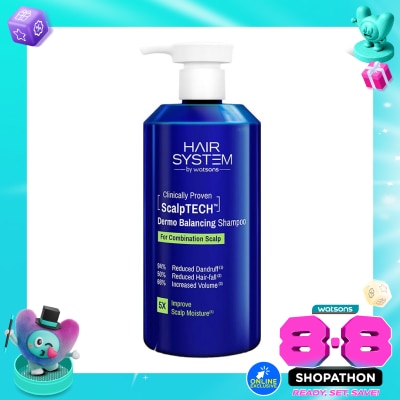 HAIR SYSTEM - Scalptech Dermo Balancing Shampoo for Combination Scalp 500ml image