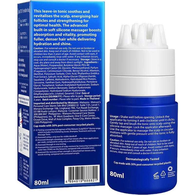 Scalptech Dermo Boosting Scalp Massage Tonic 80ml