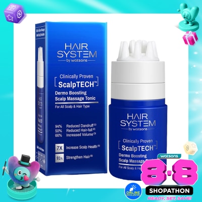 HAIR-SYSTEM - Scalptech Dermo Boosting Scalp Massage Tonic 80ml image