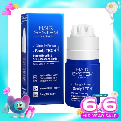 HAIR-SYSTEM - Scalptech Dermo Boosting Scalp Massage Tonic 80ml